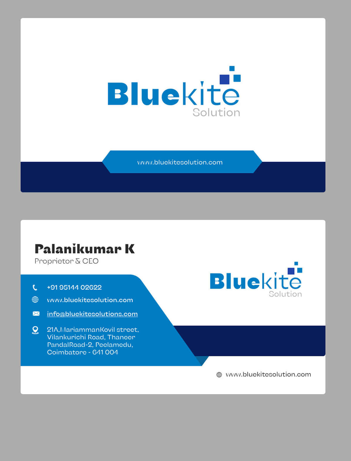 Blue Kite Card