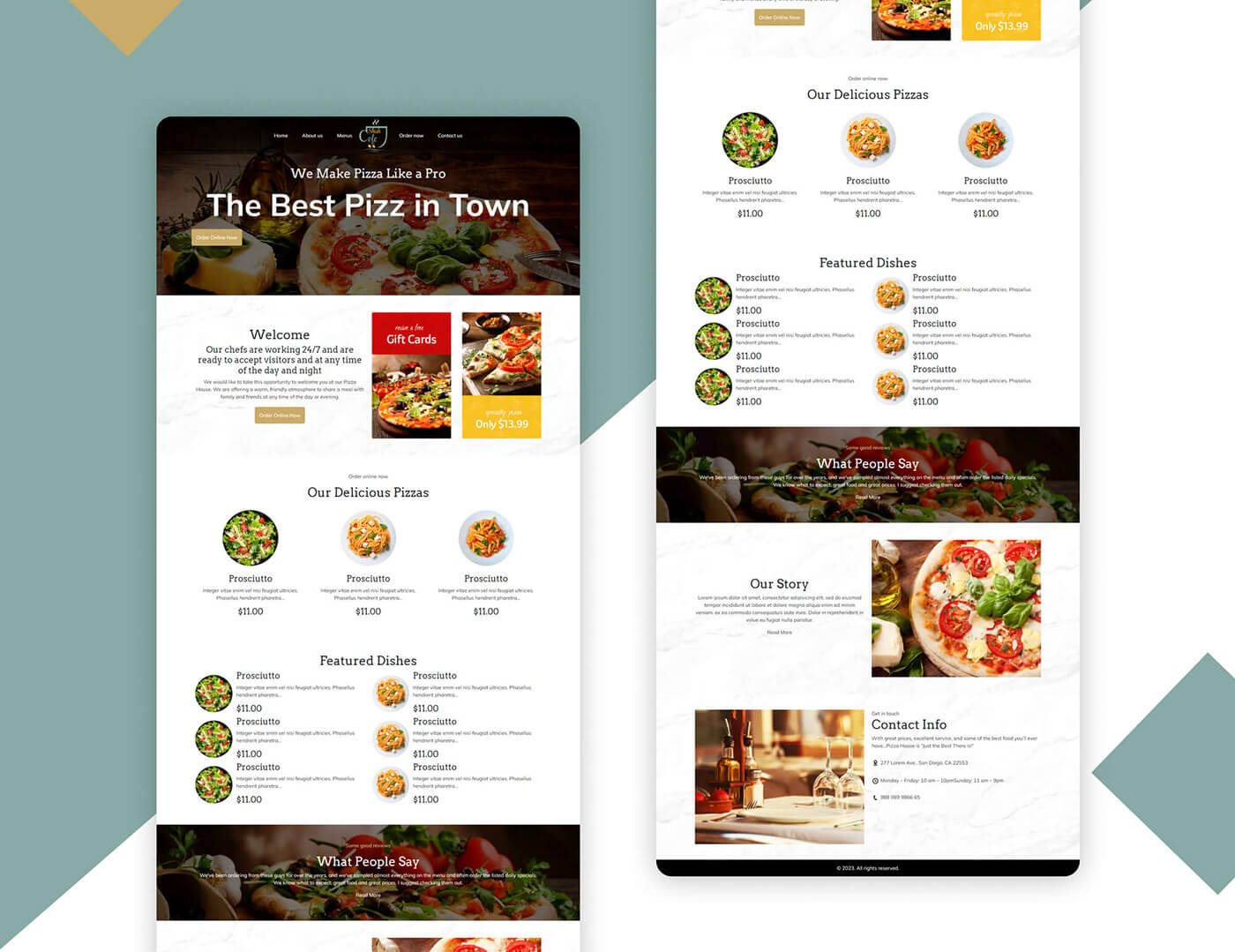 Footer Website