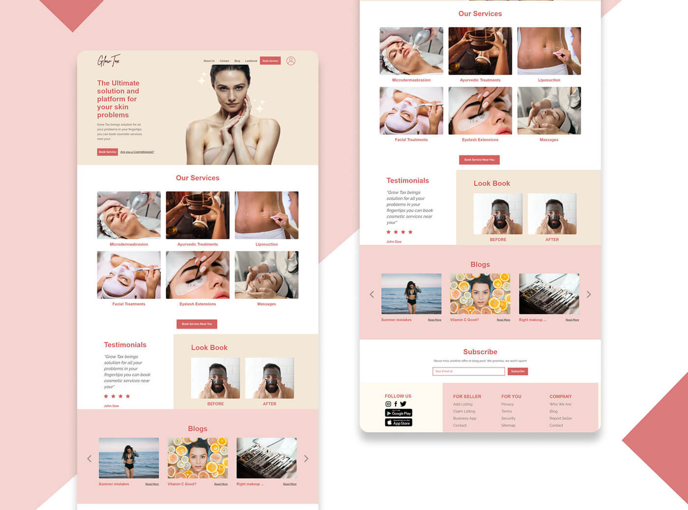 Beauty Website