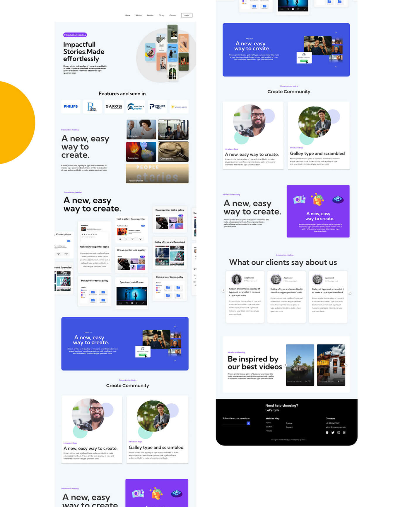 Individual Website