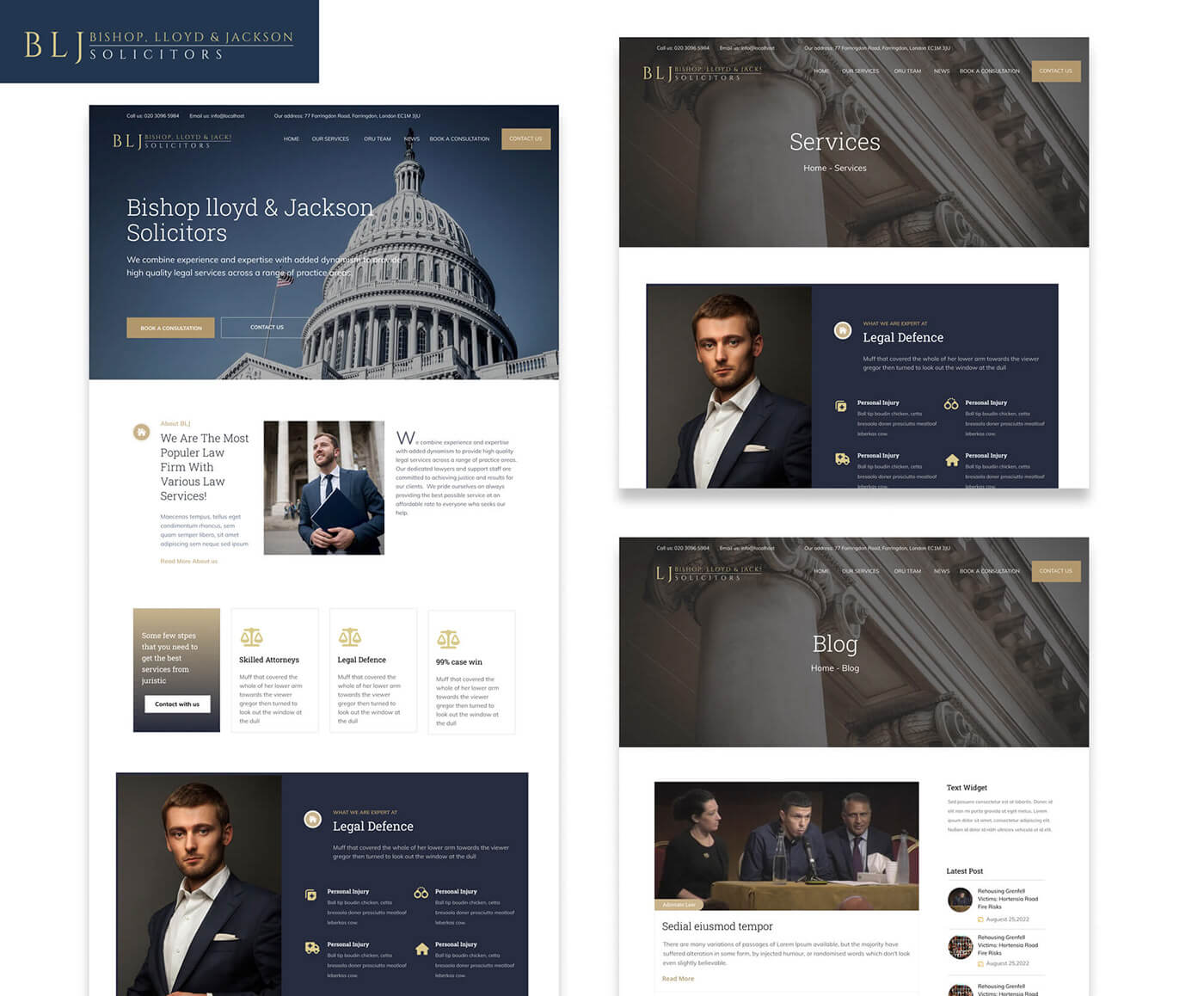 Lawyer Website