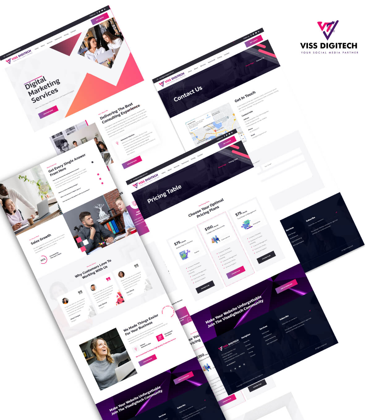 Vissdigit Website